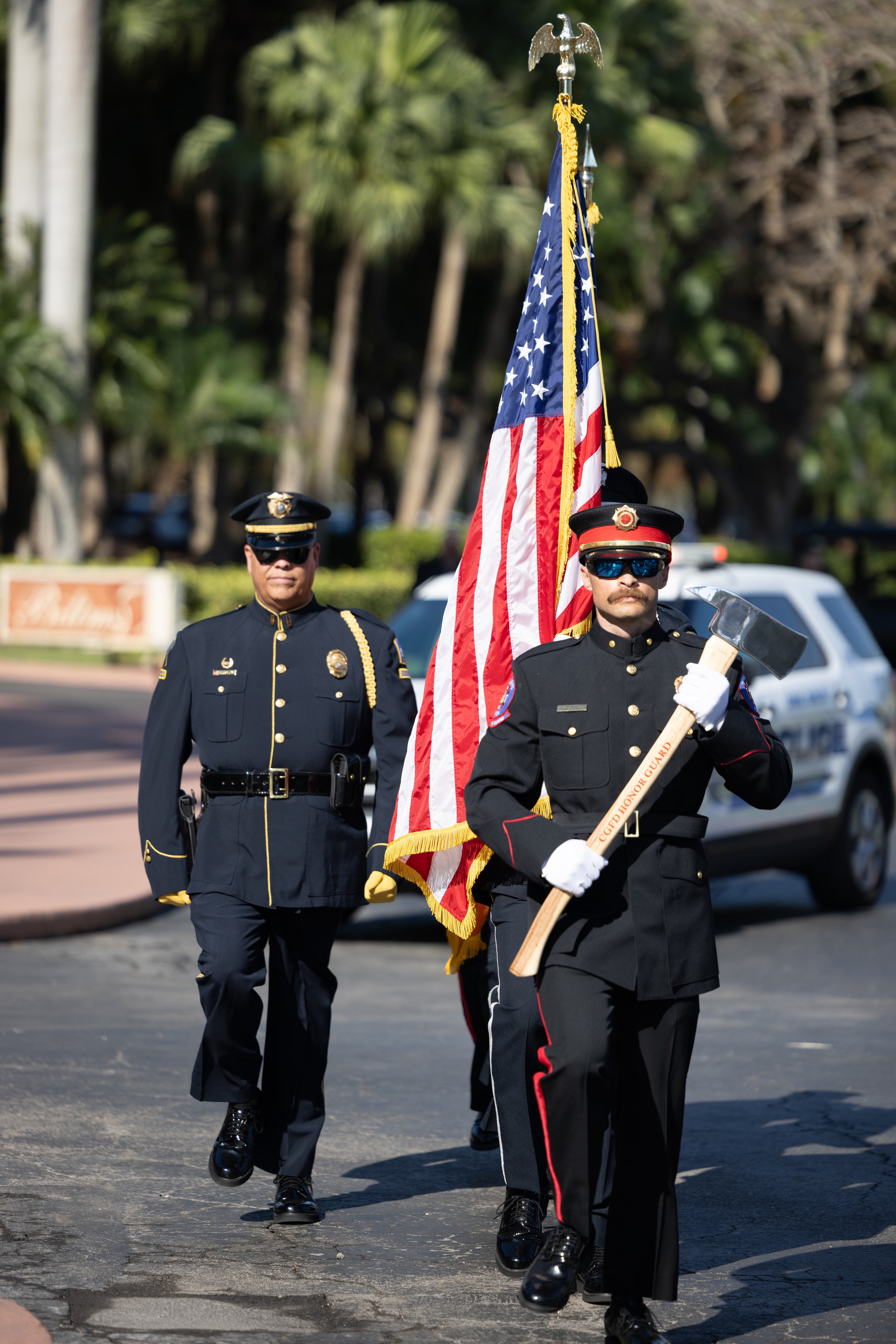 Coral Gables Police and Fire Honor Guard